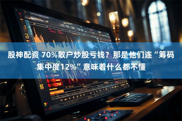 股神配资 70%散户炒股亏钱？那是他们连“筹码集中度12%”意味着什么都不懂