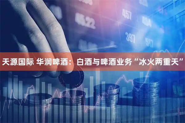 天源国际 华润啤酒：白酒与啤酒业务“冰火两重天”