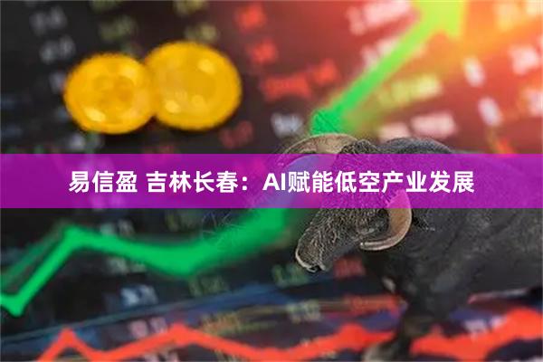 易信盈 吉林长春：AI赋能低空产业发展
