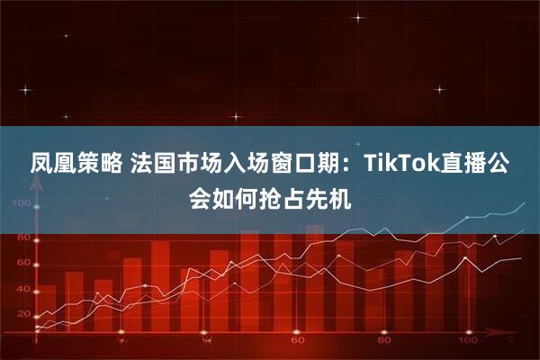 凤凰策略 法国市场入场窗口期：TikTok直播公会如何抢占先机