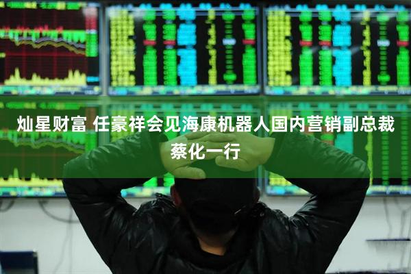 灿星财富 任豪祥会见海康机器人国内营销副总裁蔡化一行
