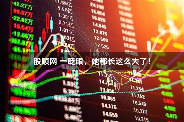 股顺网 一眨眼，她都长这么大了！